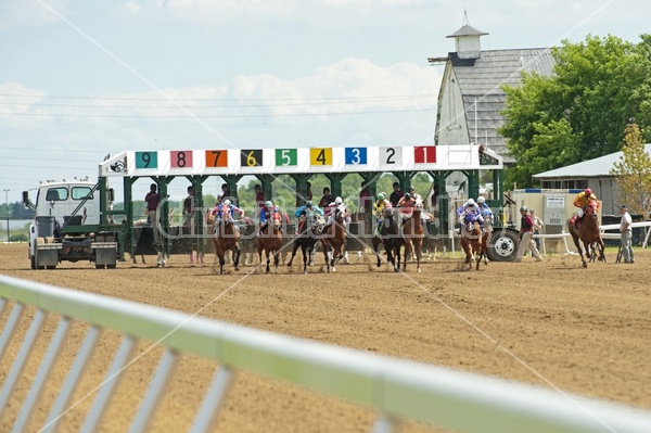 Quarter Horse Racing at Ajax Downs