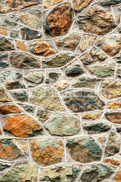 Stone wall texture and background