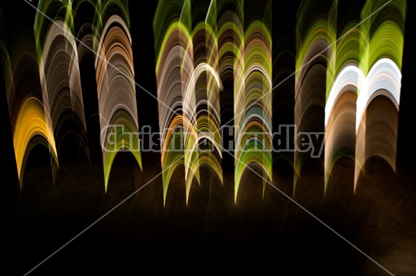 Abstract light painting