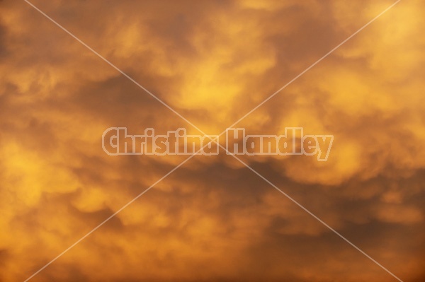 Photo of dramatic colored sky and clouds