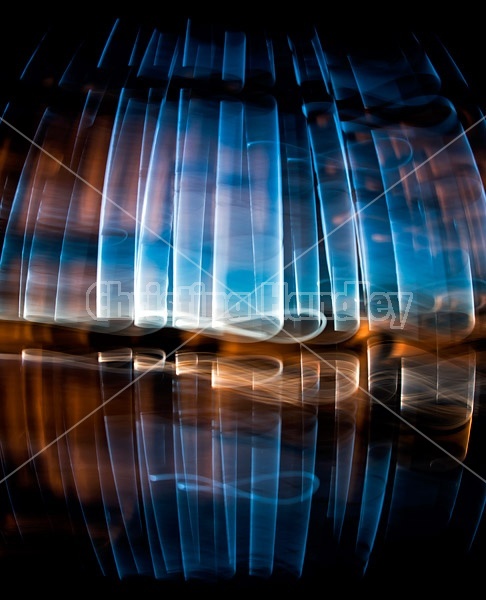 Abstract light painting