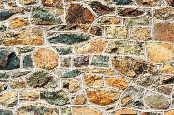 Stone wall texture and background